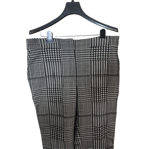 NWT Akris Punto Woman's Black Cashew Houndstooth Trousers With Pockets Size14 - Picture 3 of 15